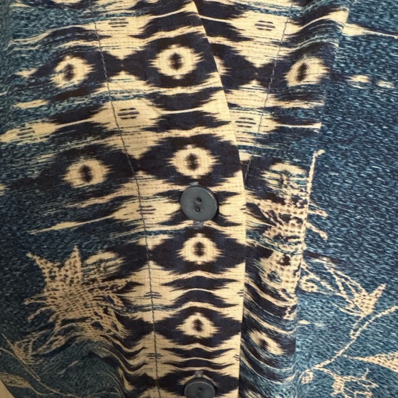 Liverpool Size M Blue Floral Women's Dress NWT - Picture 2 of 12